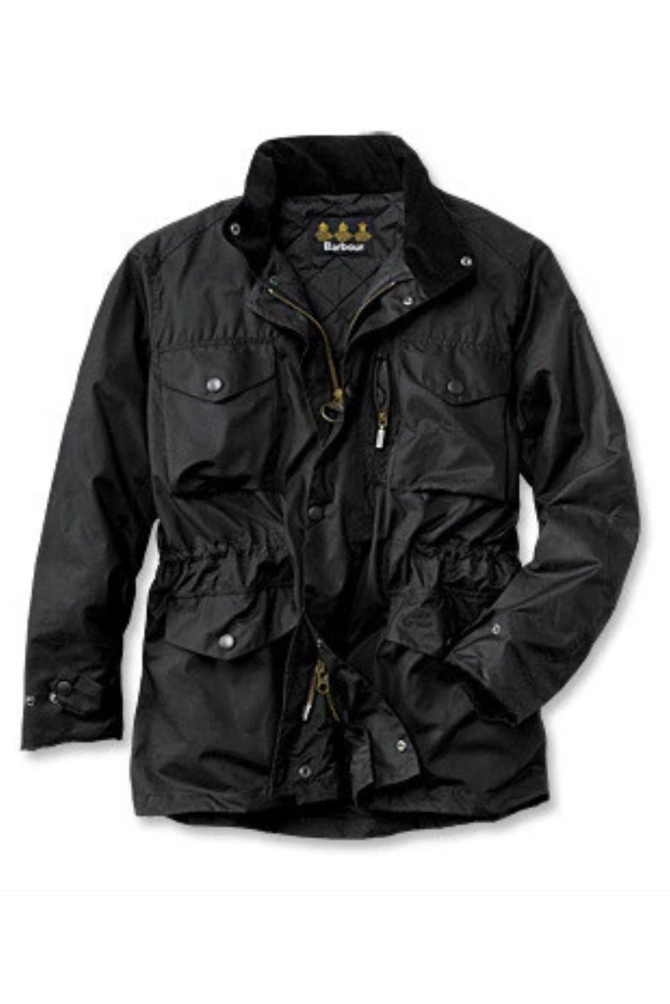 Barbour sapper jacket black online